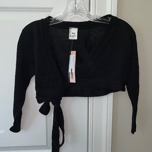 LITTLE GIRL’S CROPPED DANCE WRAP 🩰